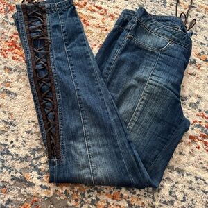 Mango Dark Blue Skinny Jeans